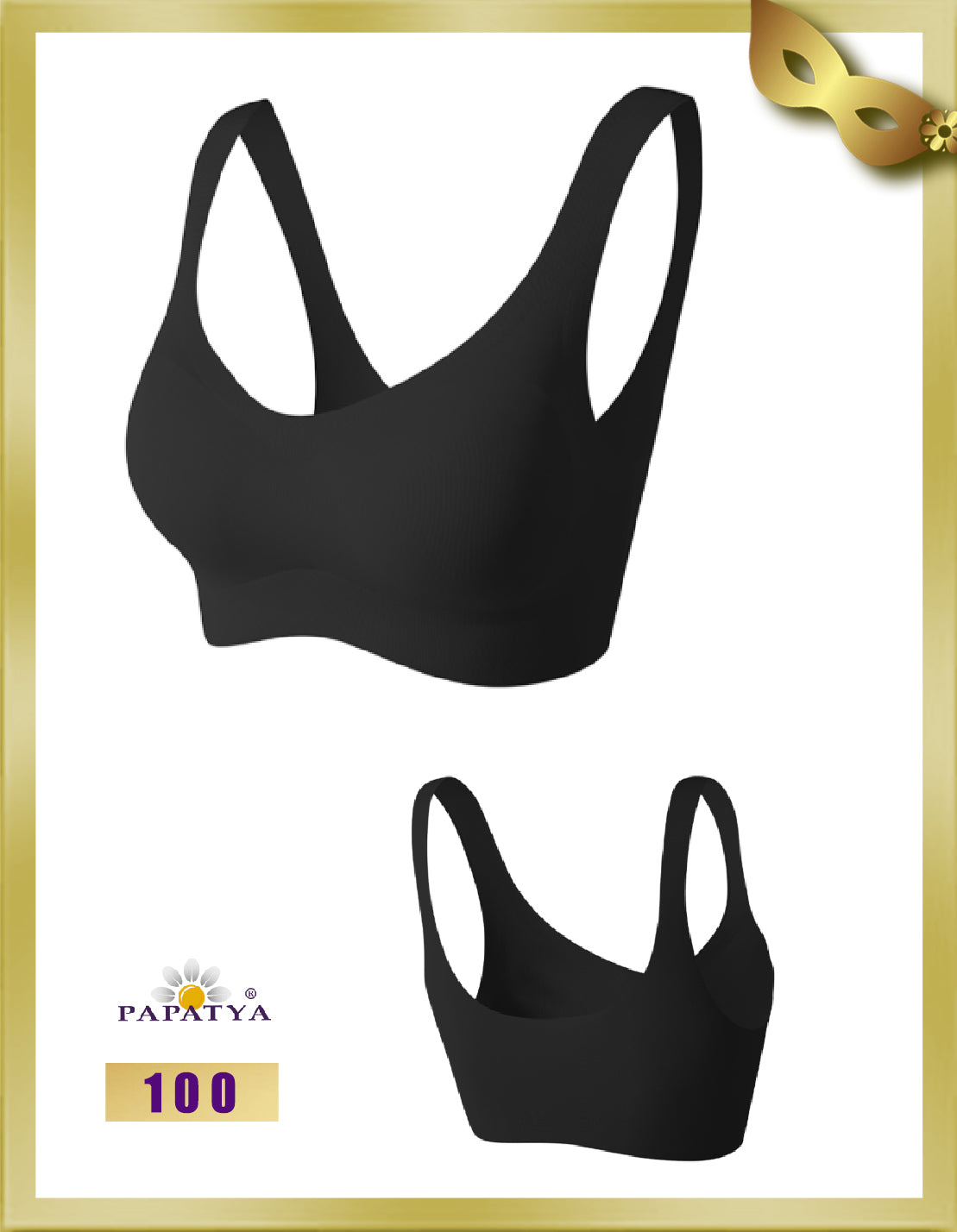 Laser Cut Sports Bra 100