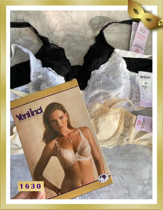 YENİ İNCİ Underwire Lace Minimizer Bra 1630 D
