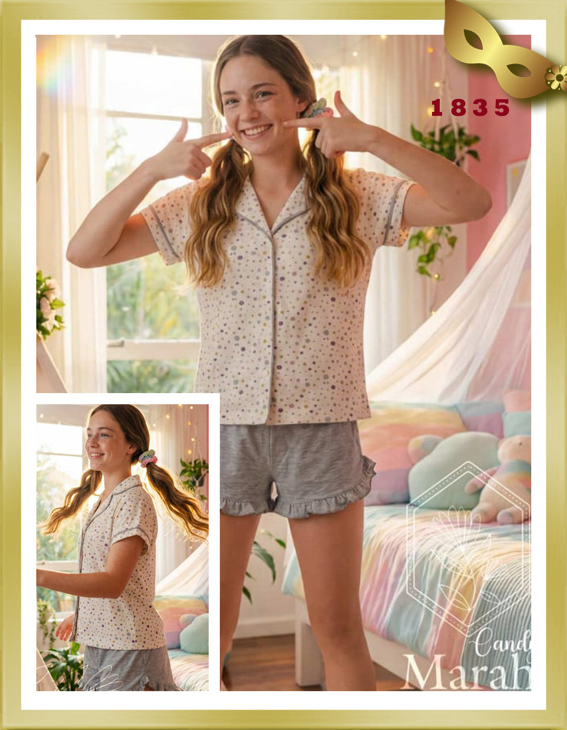 Hotshort Summer Pajamas 1835