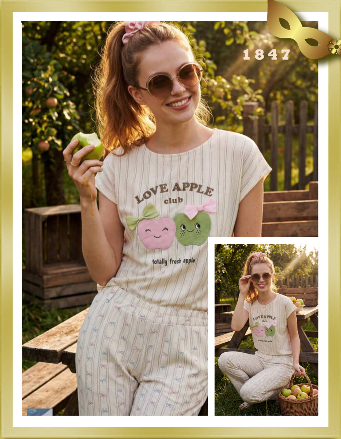 Marah Candy Long Summer Pajamas 1847