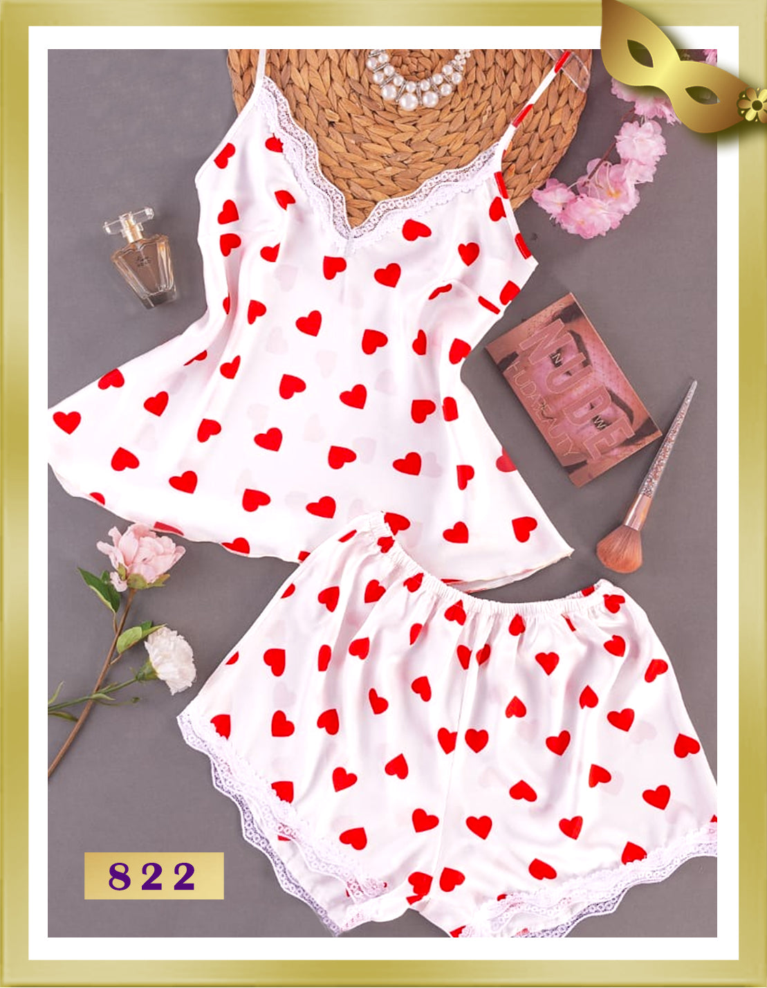 Rovan Short Satin Pajama 822