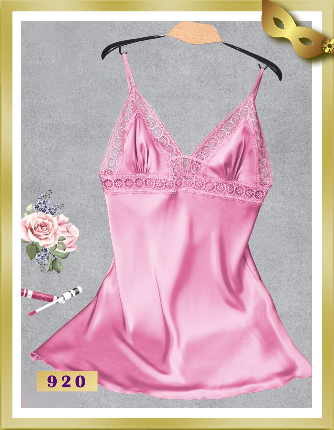 Rovan Satin Babydoll 920