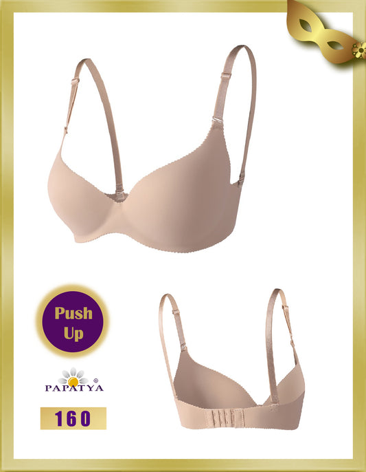 Laser Cut Push-Up Bra 160