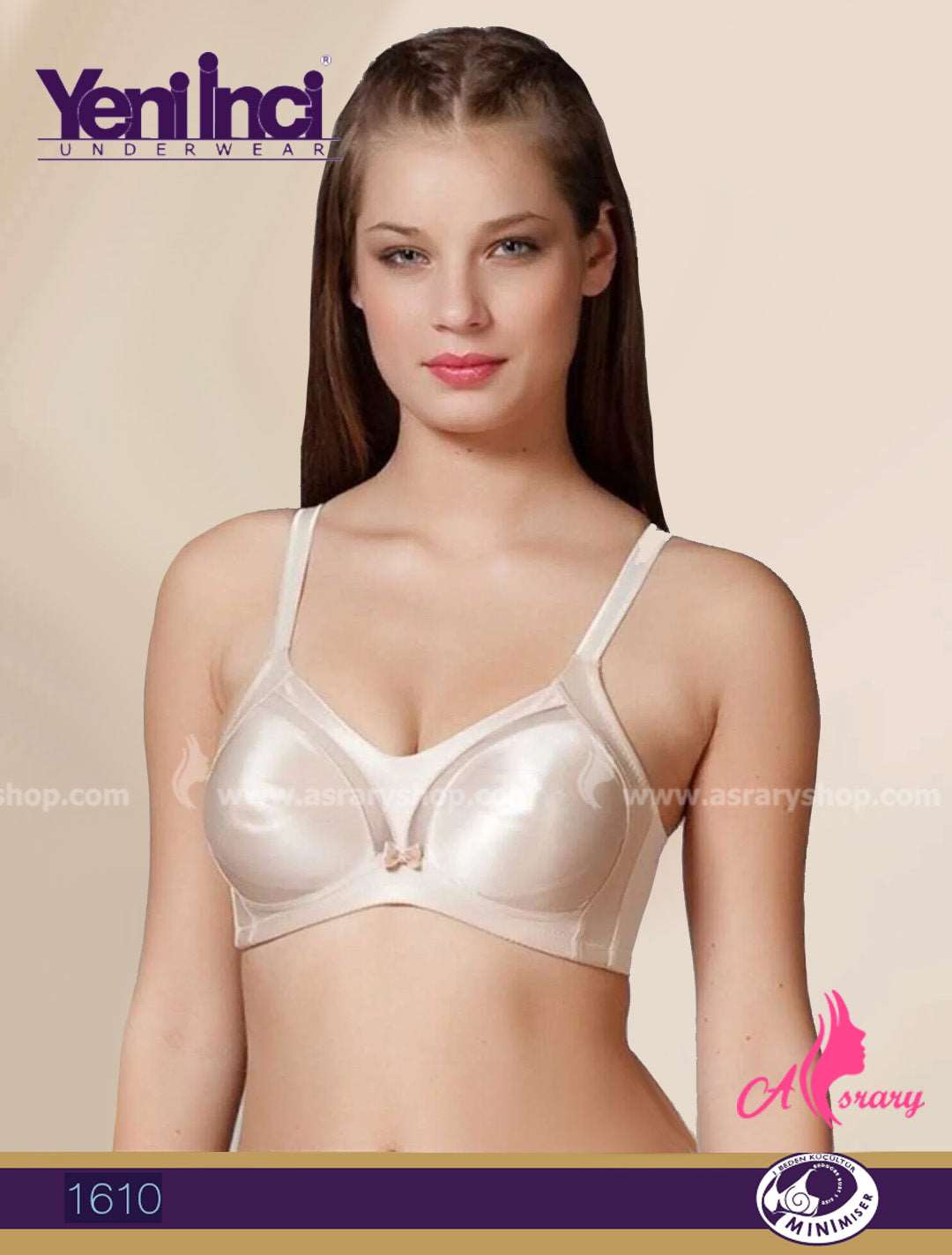 YENİ İNCİ Minimizer Bra 1610 Beige