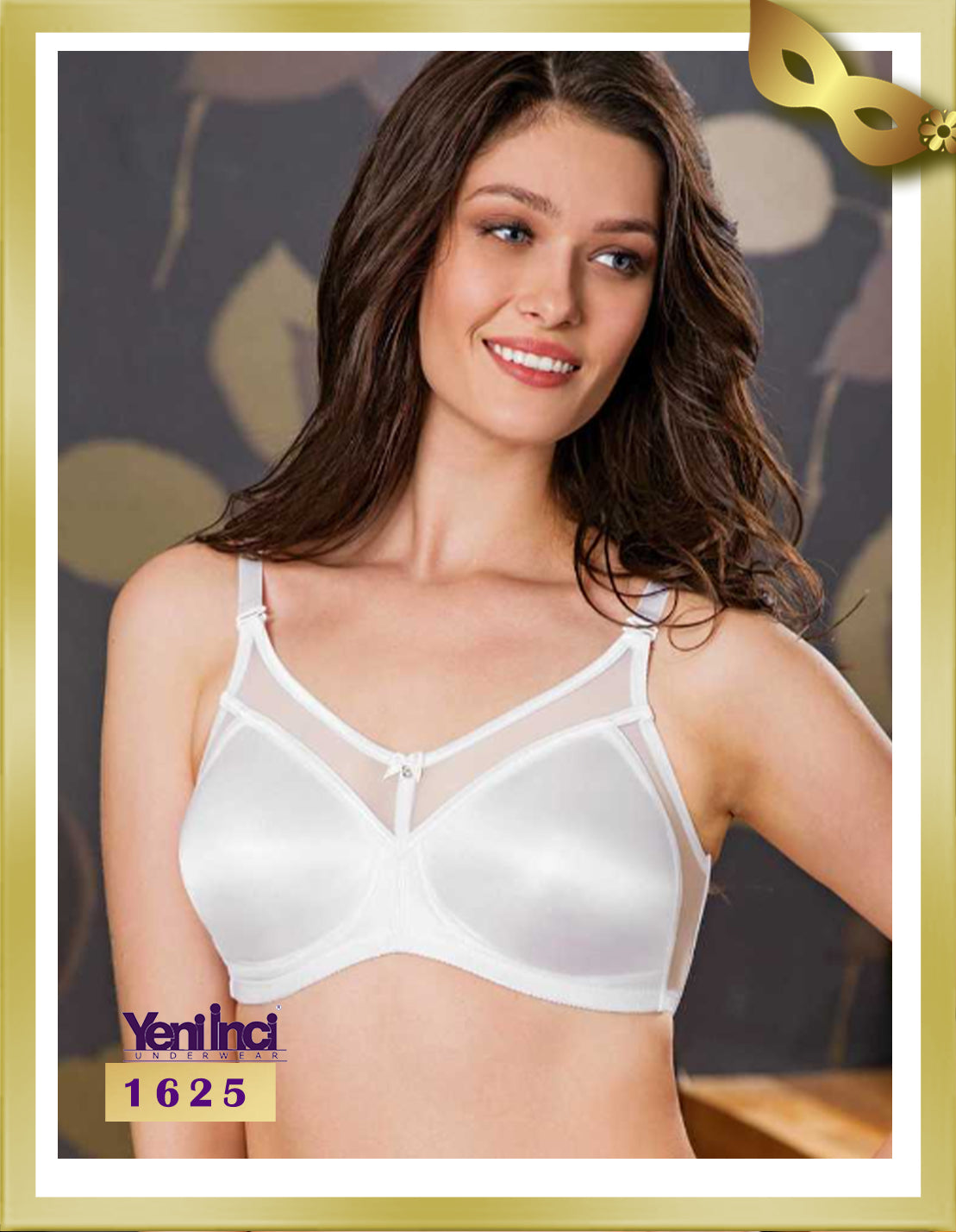 YENİ İNCİ Gathering Basic Bra 1625 White