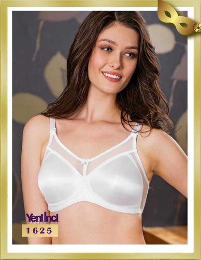 YENİ İNCİ Gathering Basic Bra 1625 White