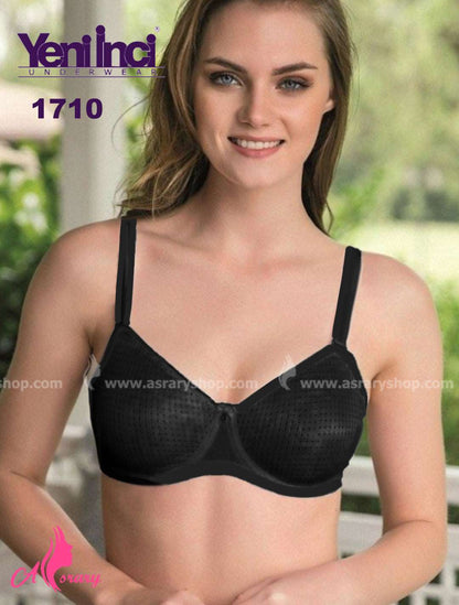 YENİ İNCİ Basic Underwire Minimizer Bra 1710 Black