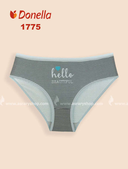 Donella Cotton Printed Striped Brief 1775 Viking