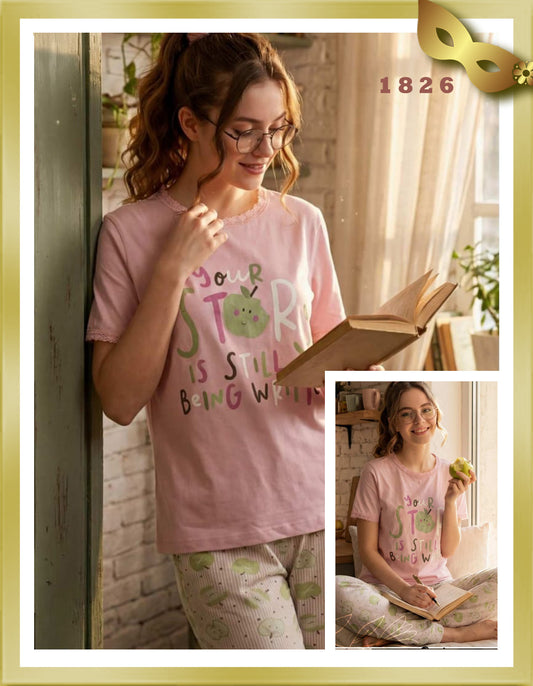 Marah Candy Long Summer Pajamas 1826