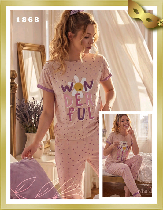 Marah Candy Long Summer Pajamas 1868