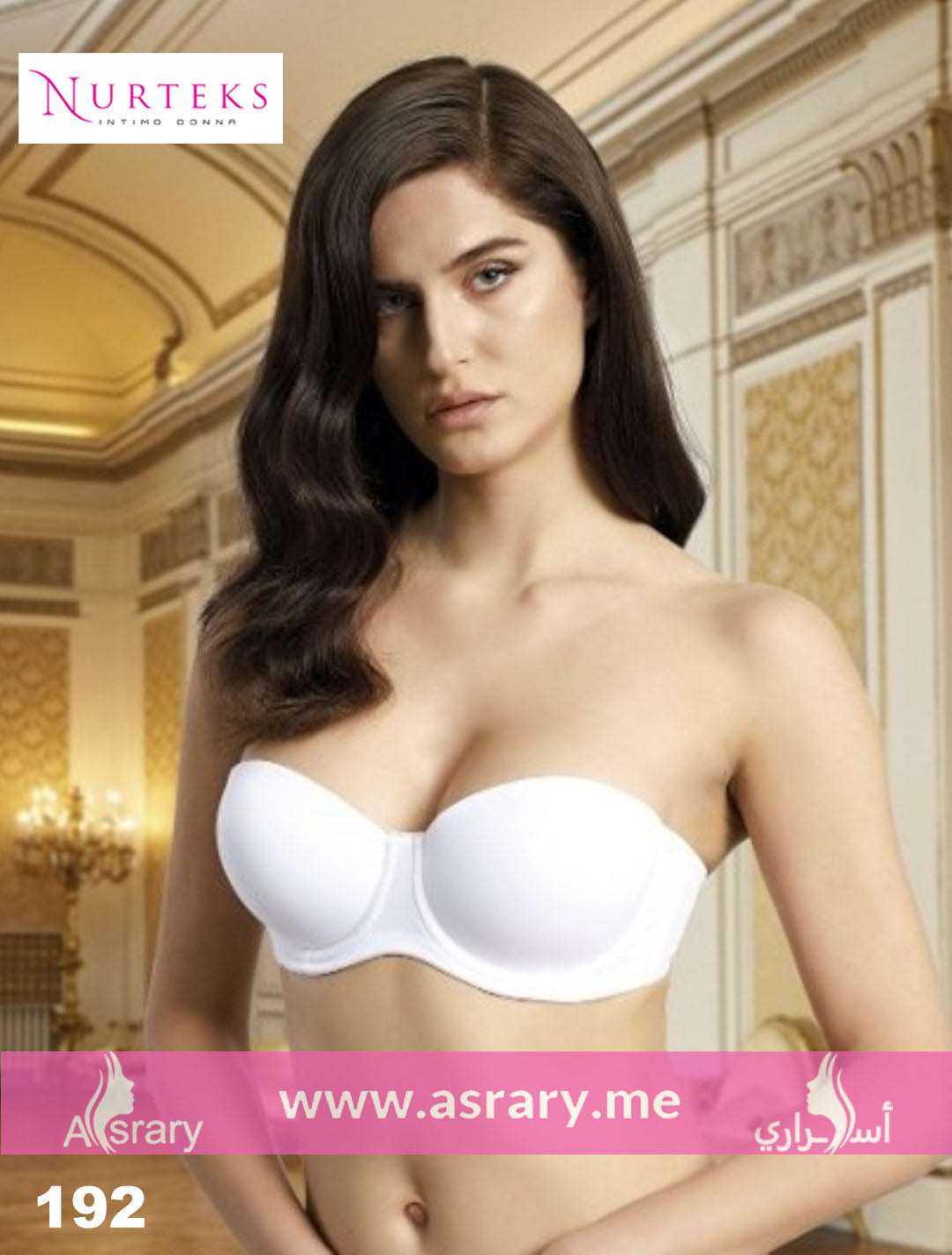 Nurteks Underwear Non-Push Up Strapless Bra 192