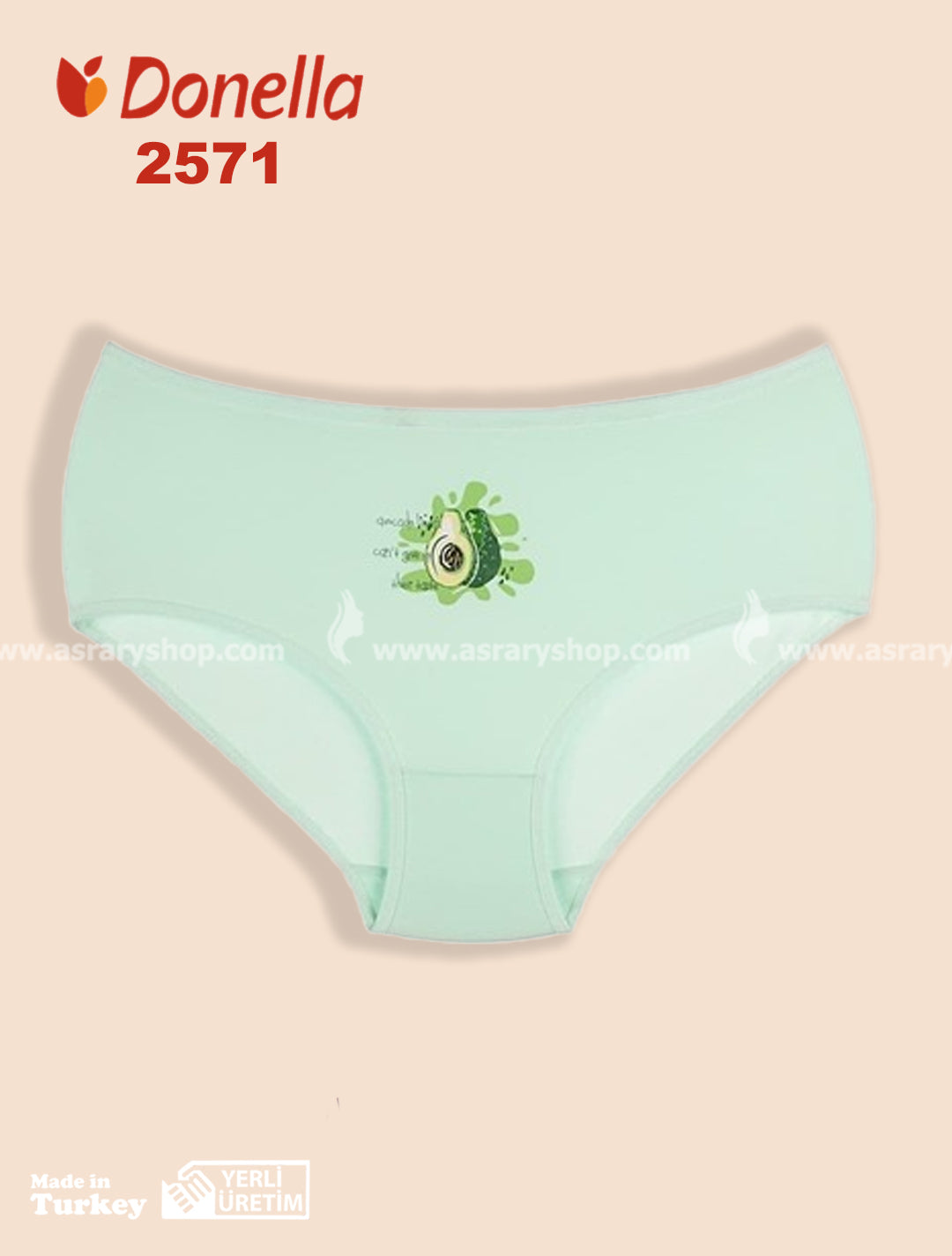 Donella Cotton Avocado Full Brief 2571 Nebula