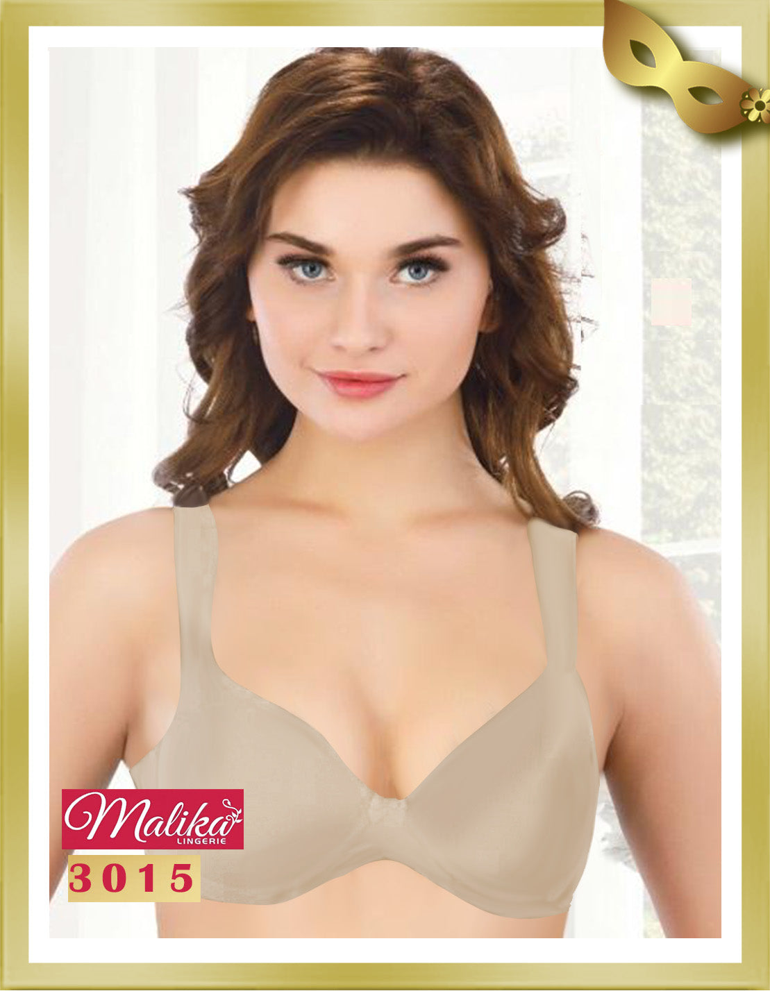 Malika Cotton Control Full Cup Minimizer Bra 3015