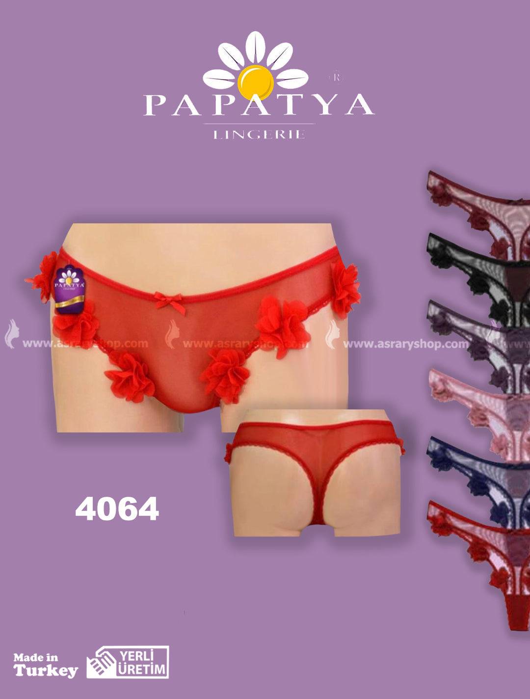 Papatya Chiffon Lingerie G-String 4064 M-L