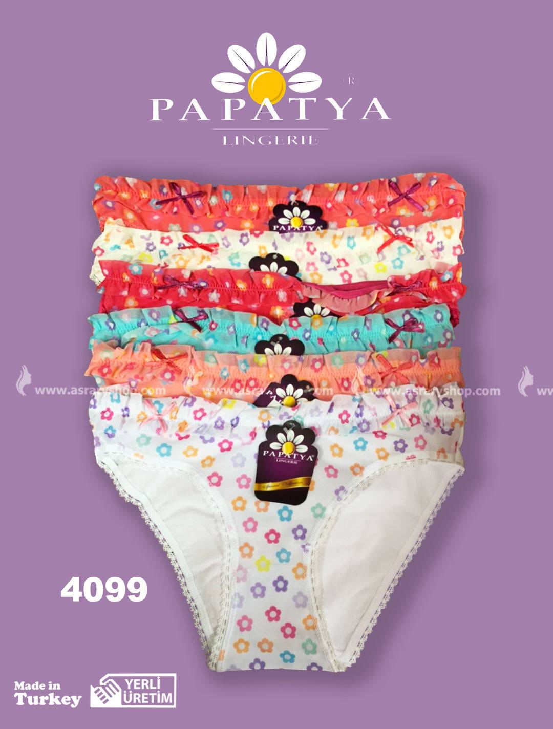 Papatya Chiffon Lingerie Panty 4099 M-L