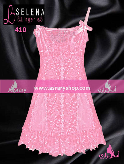 Selena Short Lace Lingerie Nightgown 410