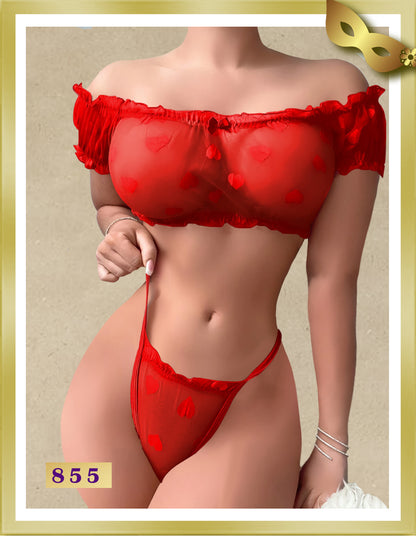 Chiffon Underwear Set 855