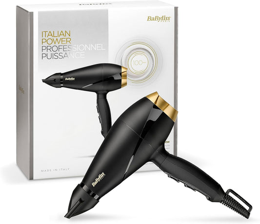 Babyliss Hair Dryer Power Pro 2000W Black/Gold