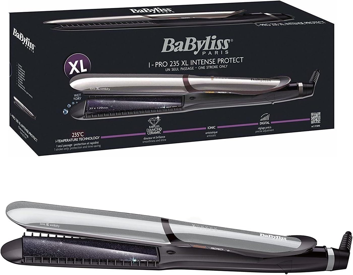 Babyliss Hair Straightener I-Pro 235 XL