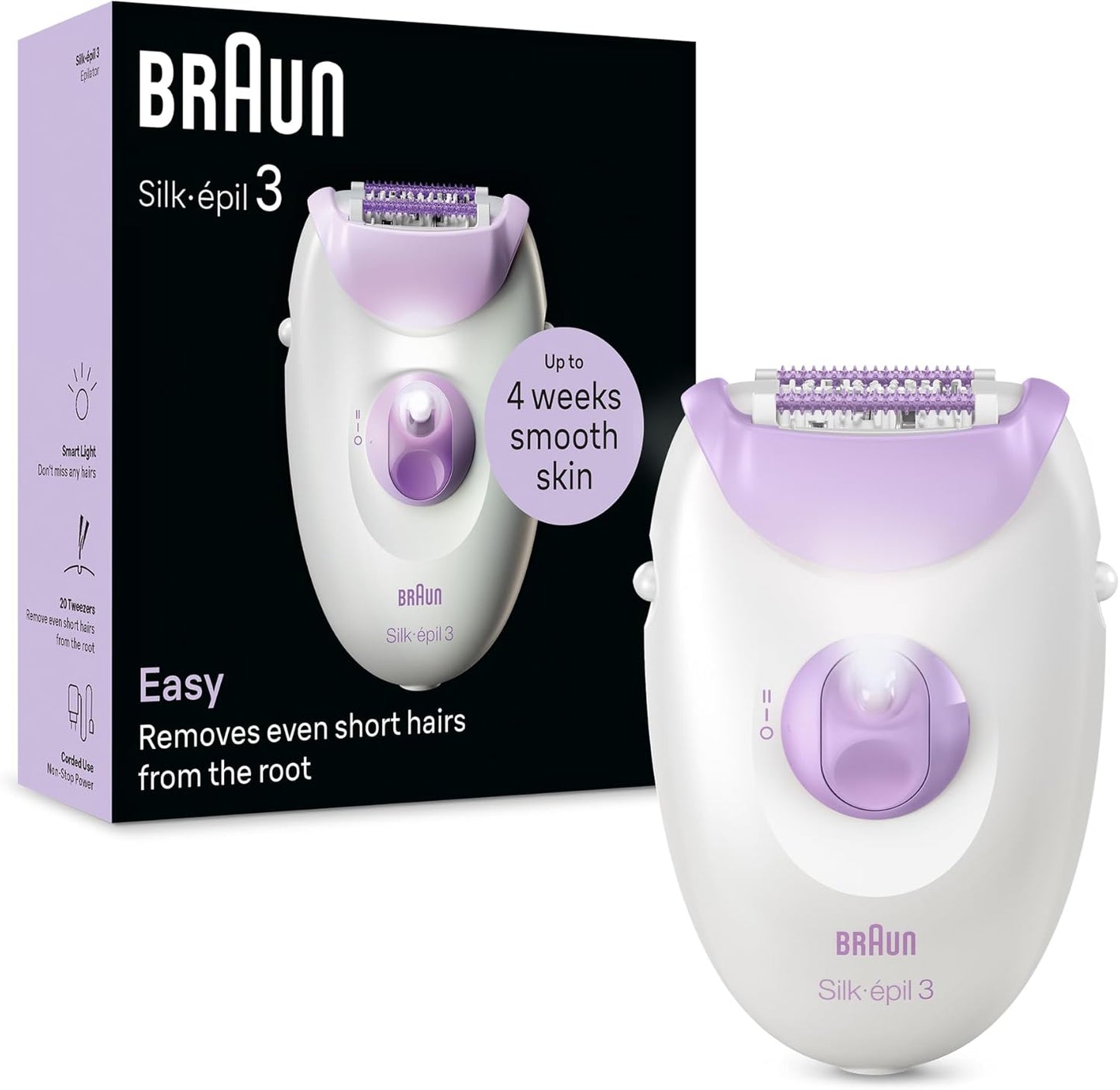 Braun Silk-épil 3-SE3000 purple