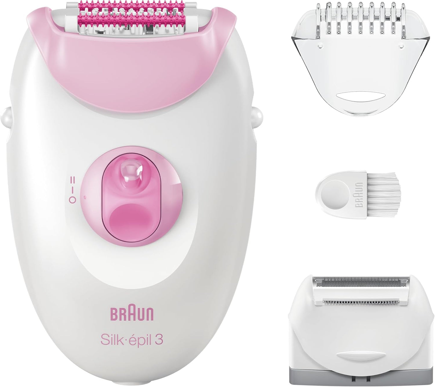 Braun Silk-épil 3 wired epilator3-031 pink