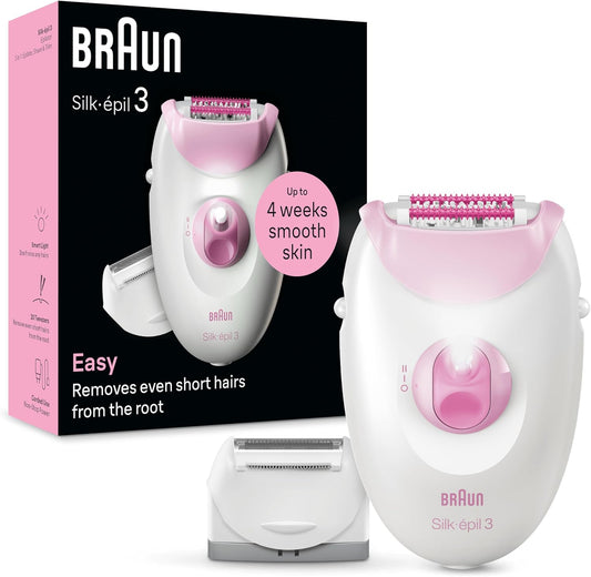 Braun Silk-épil 3 wired epilator3-031 pink