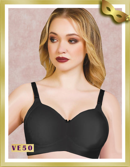 Vienna Soft Cup Bra VE50 Black D