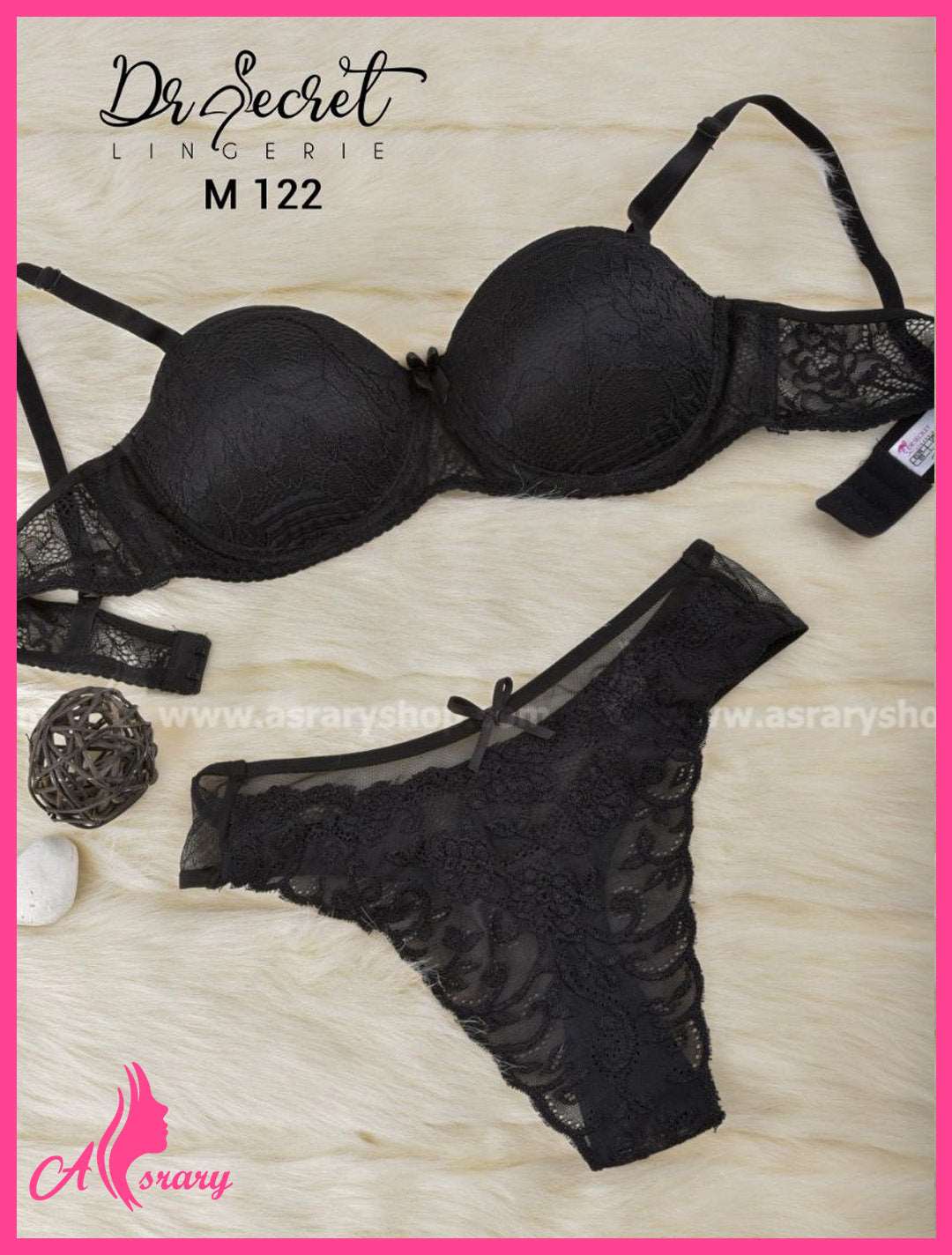 Dr.Secret Lace & Tulle Lingerie Underwear Set 122